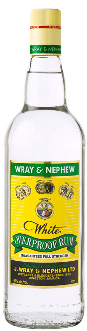 WRAY & NEPHEW WHITE OVERPROOF RUM (1 L)