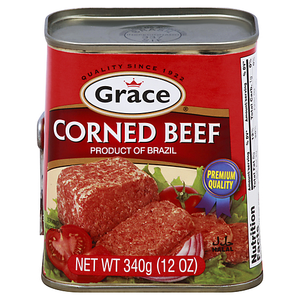 GRACE LARGE CORN BEEF (340 G, REDUCED FAT)