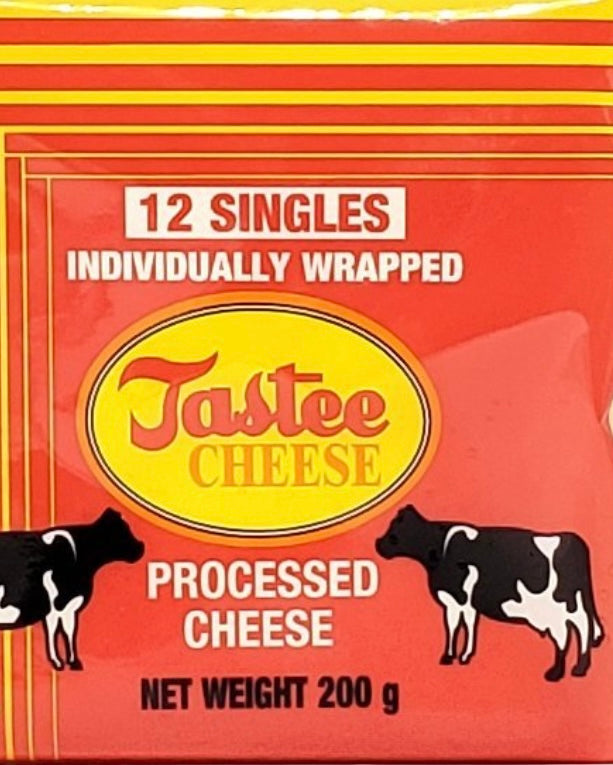 TASTEE CHEESE SINGLES (SLICED, 12, 200 G)