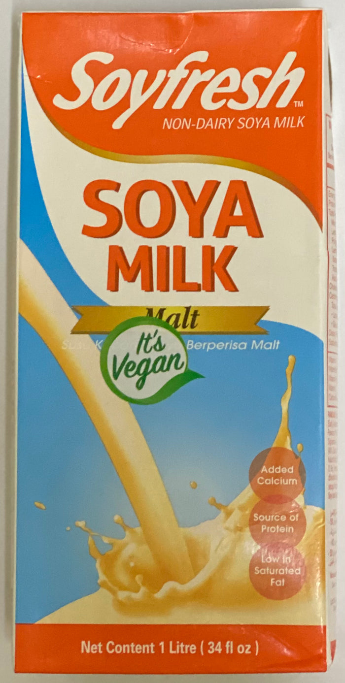 SOYFRESH SOYA MILK (MALT, 1 L)