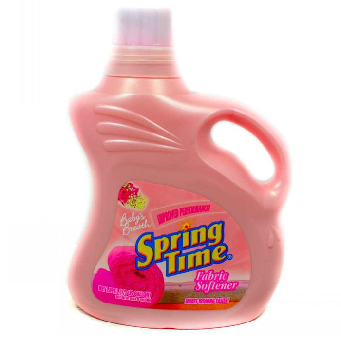 SPRING TIME FABRIC SOFTENER BABY BREATH (1 GAL )