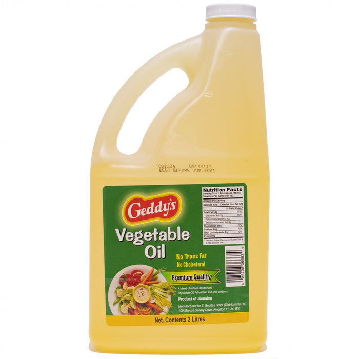 GEDDY’S VEGETABLE COOKING OIL (2 L)