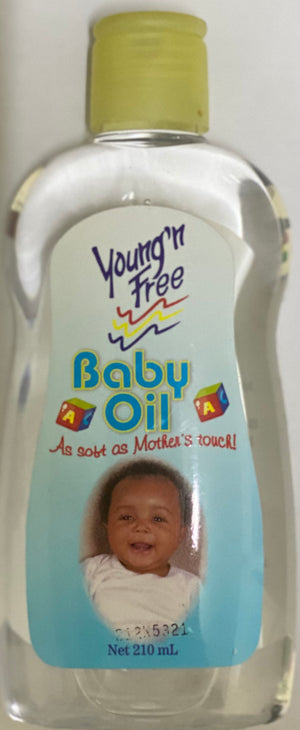 YOUNG'N FREE BABY OIL (210 ML)