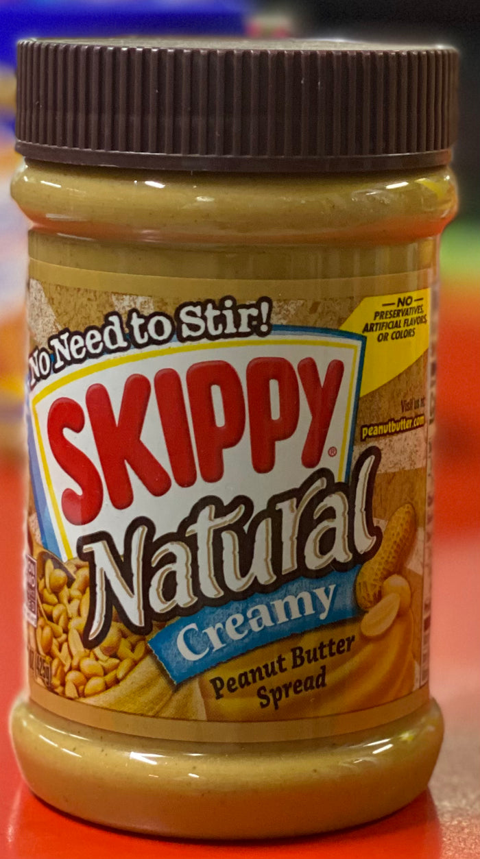 SKIPPY NATURAL CREAMY PEANUT BUTTER (425 G)