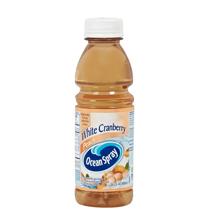 OCEAN SPRAY WHITE CRANBERRY PEACH JUICE DRINK (450 ML)