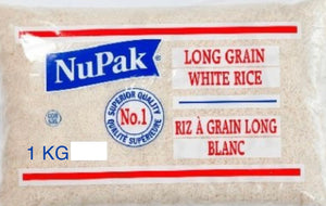 NUPAK LONG GRAIN WHITE RICE (1 KG)