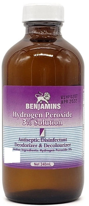 BENJAMINS HYDROGEN PEROXIDE (240 ML)