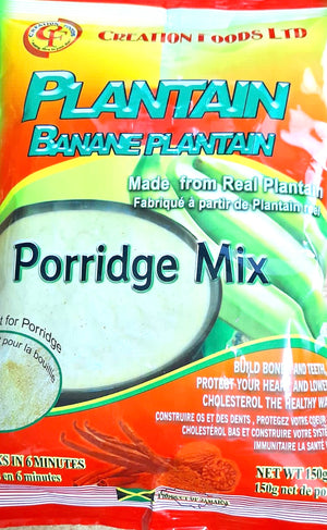 CREATION FOODS PLANTAIN PORRIDGE MIX (150 G)