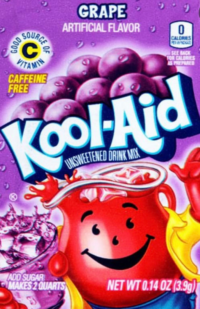 KOOL-AID DRINK MIX (GRAPE, 3.9 G)