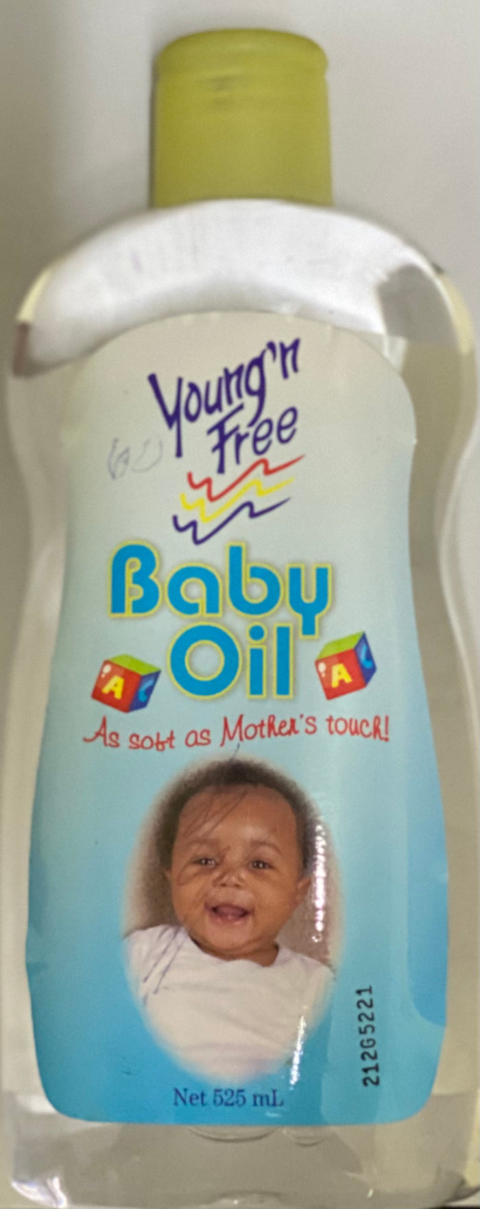 YOUNG'N FREE BABY OIL (525 ML)