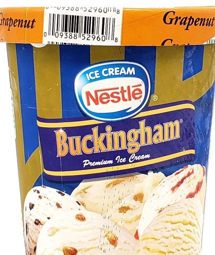 BUCKINGHAM ICE CREAM (GRAPE NUT, 946 ML)