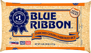 BLUE RIBBON RICE (5 LBS, 2.2KG)