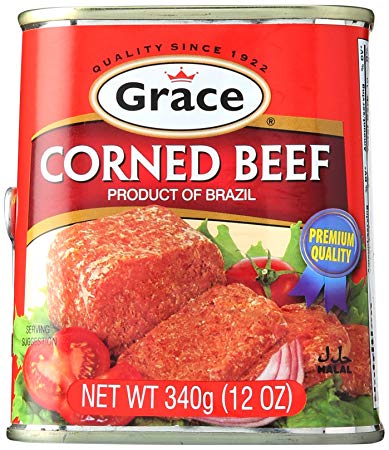 GRACE CORNED BEEF LOW FAT (12 OZ)