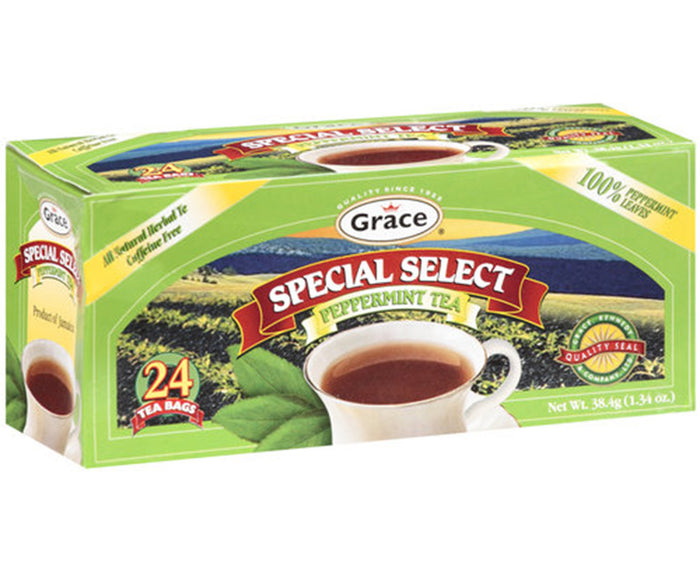 GRACE PEPPERMINT TEA (24 TEA BAGS)