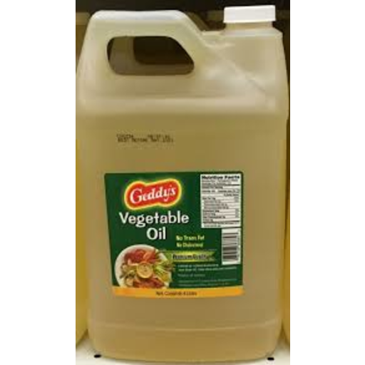 GEDDY’S VEGETABLE COOKING OIL (4 L)
