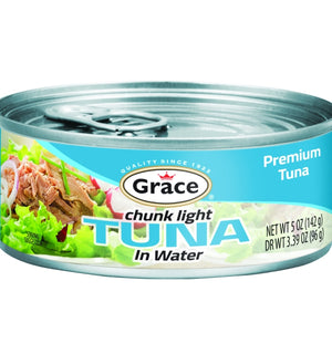 GRACE CHUNK LIGHT TUNA IN WATER (142 G)
