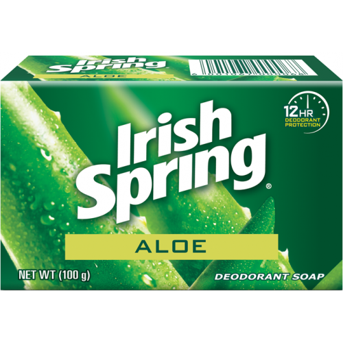 IRISH SPRING BAR SOAP (ALOE, 340 G)