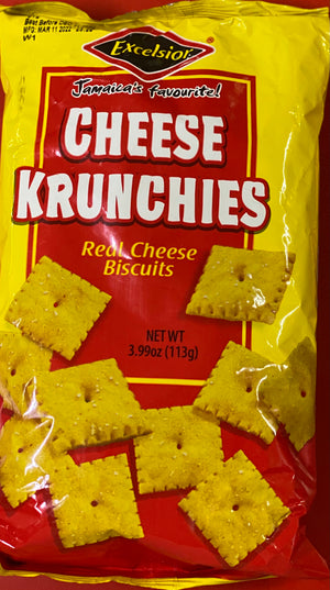 EXCELSIOR CHEESE KRUNCHIES (113 G)