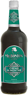 MR. BOSTON CREME DE MENTHE LIQUEUR (750 ML)