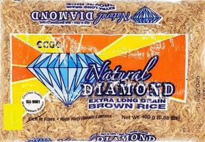 DIAMOND NATUR BROWN RICE (400 G)