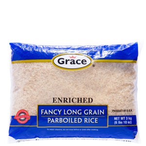 GRACE PARBOILED RICE (3 KG)
