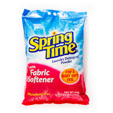 SPRING TIME LAUNDRY DETERGENT WITH FABRIC SOFTENER (4000 G)