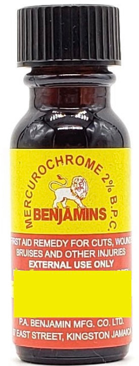 BENJAMINS MERCUROCHROME 2 % (15 ML)