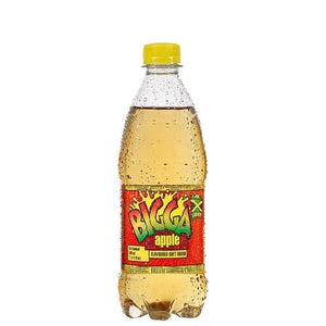 BIGGA SOFT DRINK / SODA (APPLE, 600 ML)