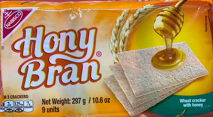 HONY BRAN CRACKERS (9 UNITS, 297 G)