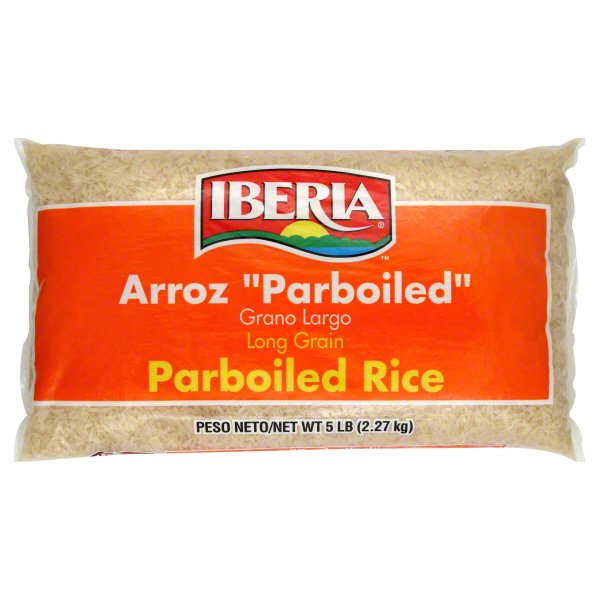 IBERIA PARBOILED RICE (5 LBS)