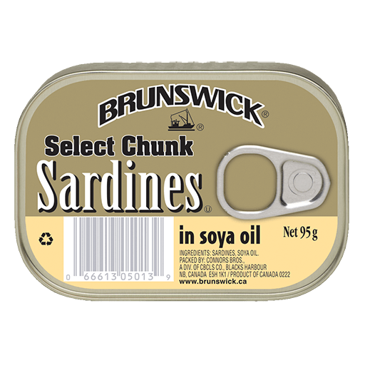 BRUNSWICK SELECT CHUNK SARDINES